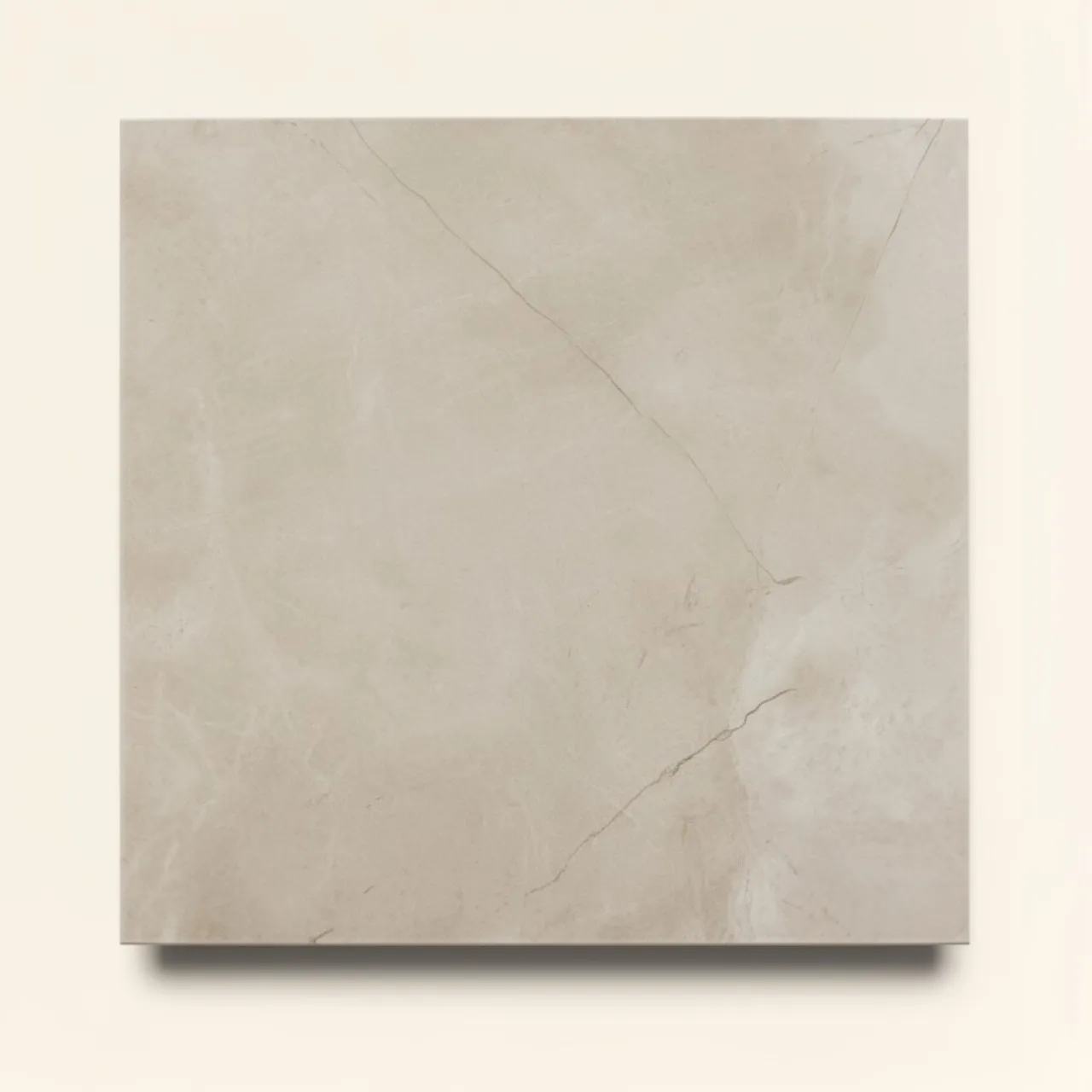 Bézs Prémium Polírozott Márvány Burkolólap 60×60 cm