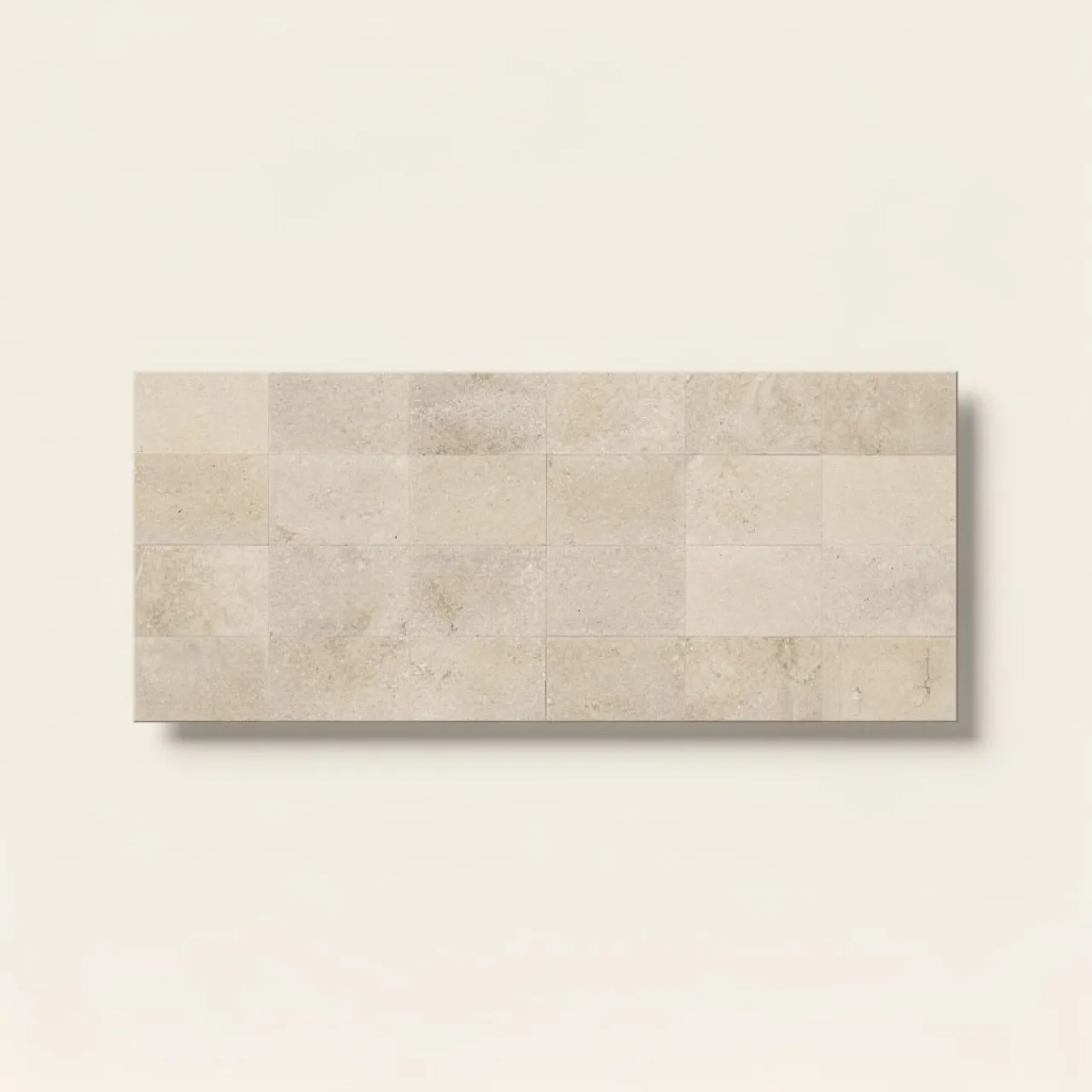 Travertin Classic Bézs Homokfúvott Burkolólap 15,2×30,5 cm