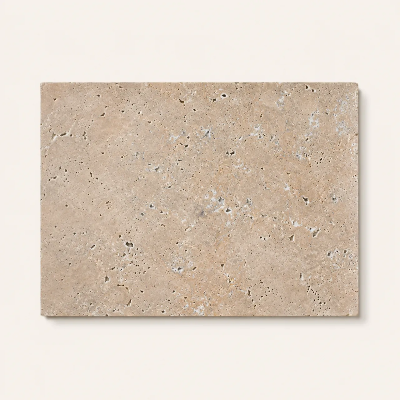 Travertin Rusztikus Tömítetlen Kefélt Keresztvágott Burkolólap 61×40,6 cm
