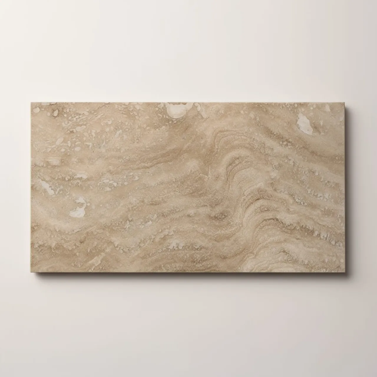 Travertin Standard Érvágott Tömített Polírozott Burkolólap 61×30,5 cm
