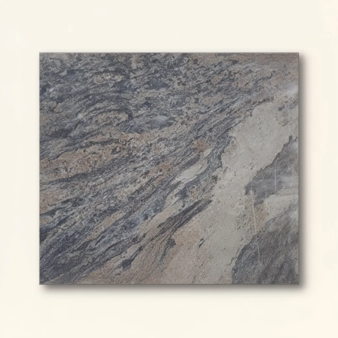 Gránit Sötét Rajzos Polírozott Egész tábla 174×165 cm