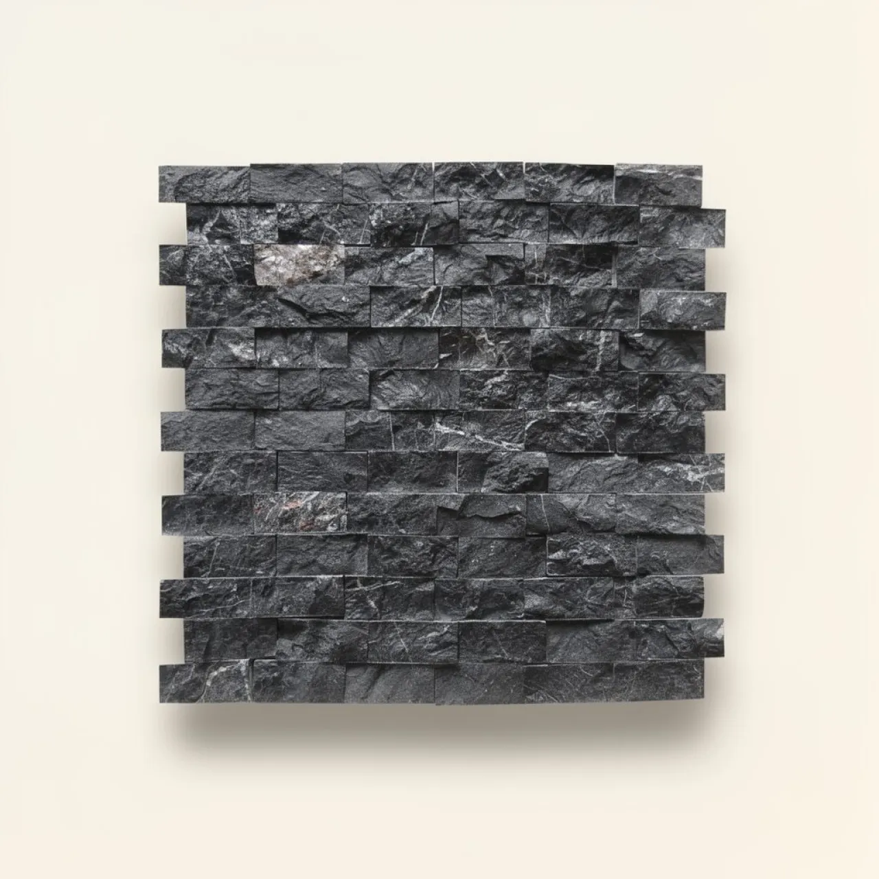 Fekete Márvány Roppantott Ciklop 23×48 mm
