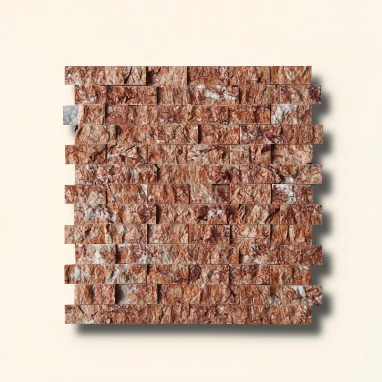 Kávébarna Márvány Mozaik Ciklop 23×48 mm