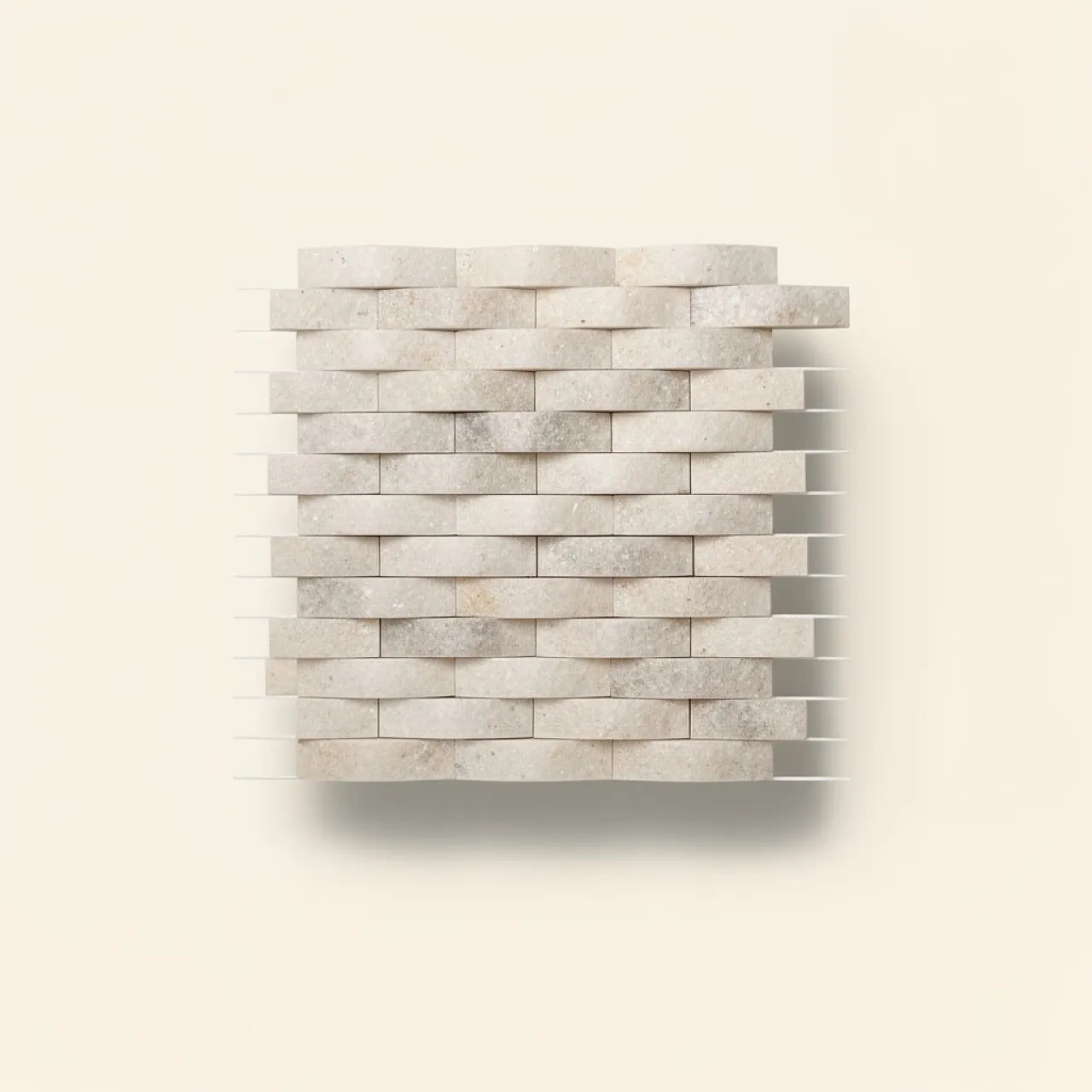 Fehér Márvány Roppantott Ciklop Prémium Szett 23×100 mm