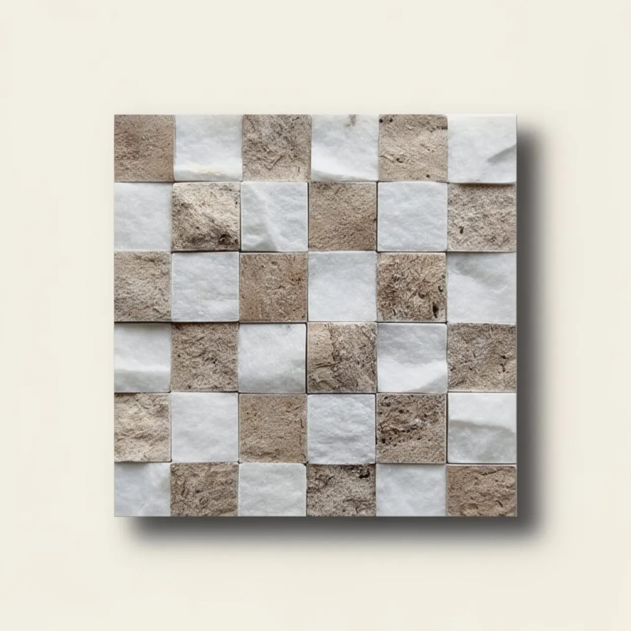 Vegyes Márvány Roppantott Ciklop Mix Sokszínű 48×48 mm