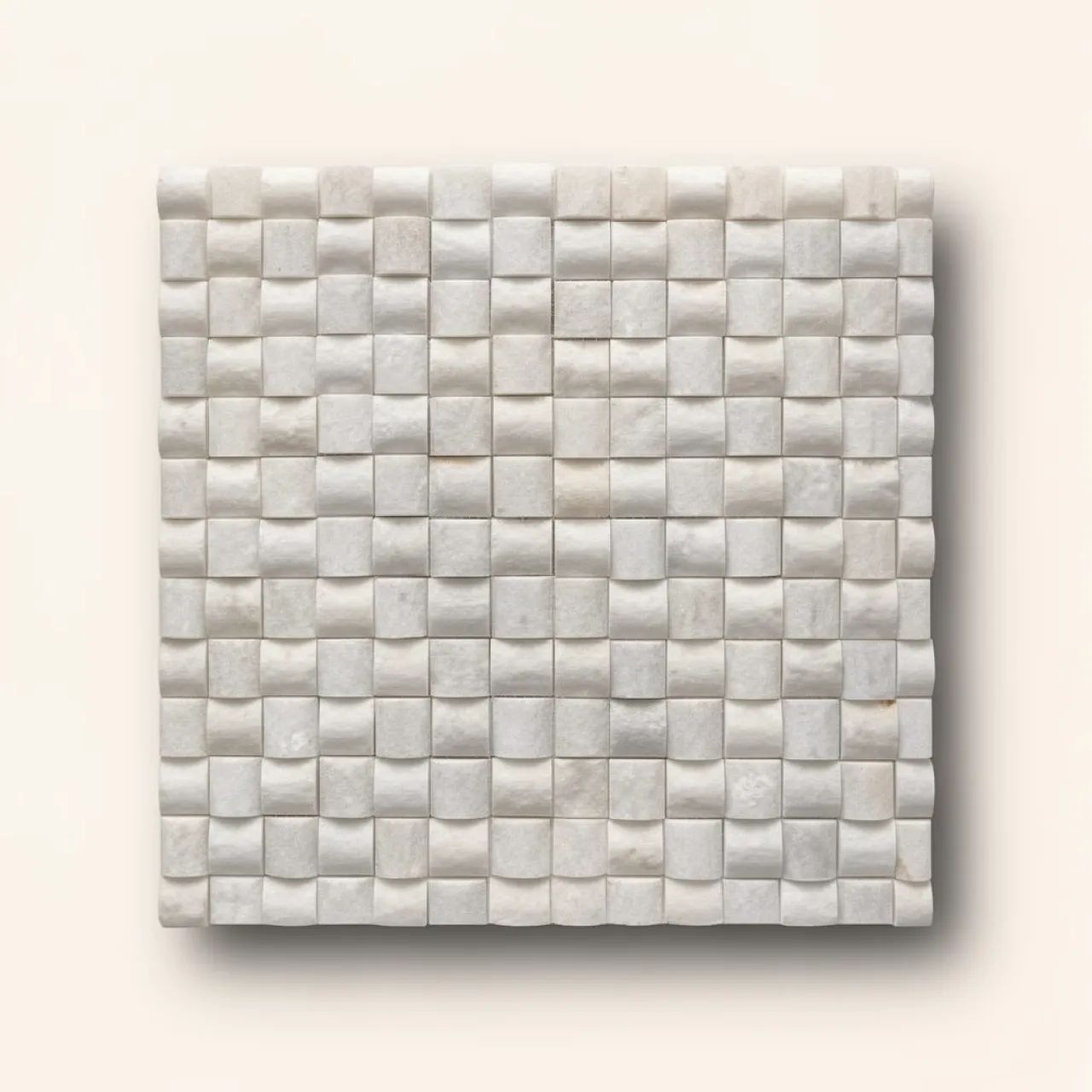 Fehér Márvány Nagy Roppantott Ciklop Szett 23×23 mm
