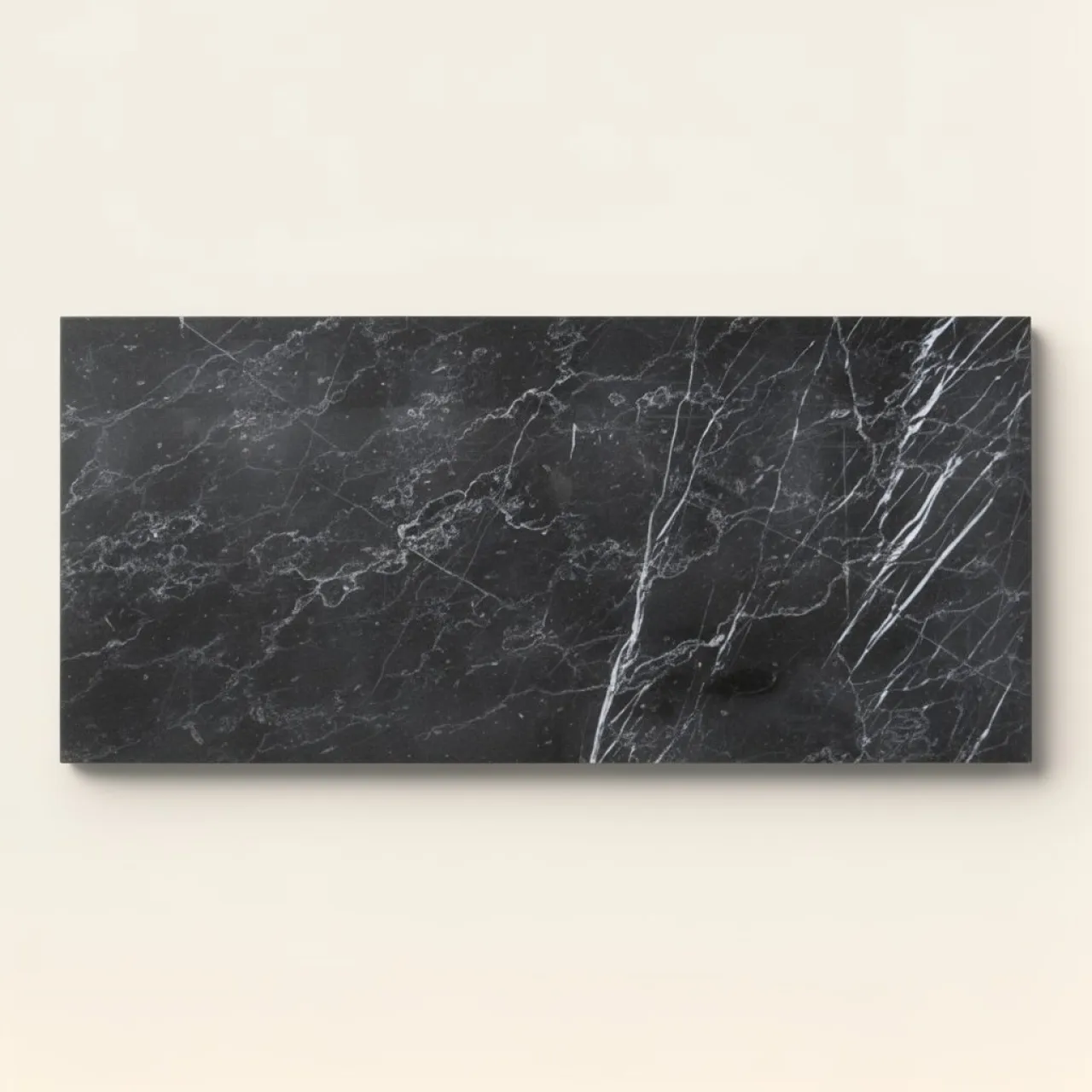 Fekete - Fehér Márvány Burkolólap 60×30 cm