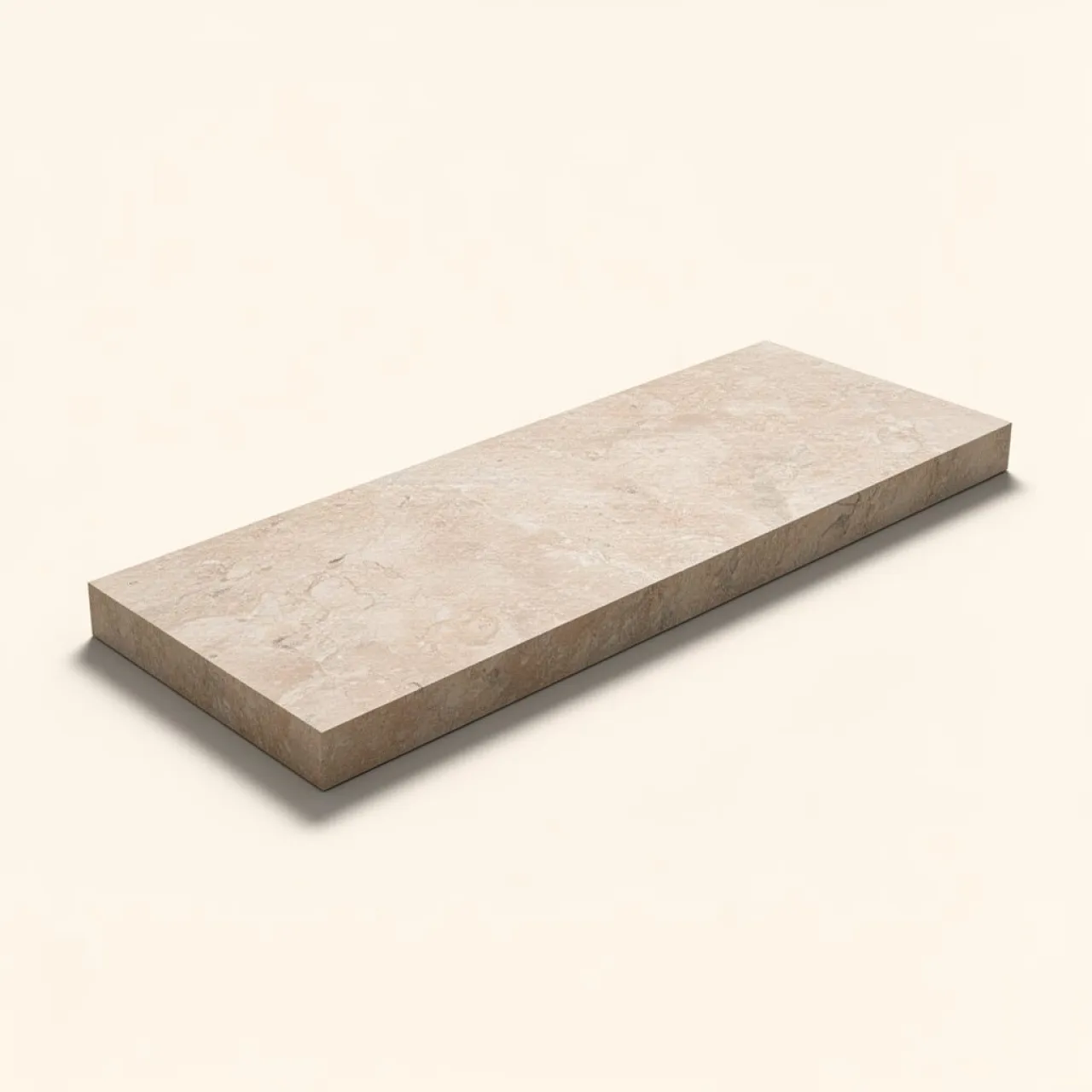 Bézs Márvány Lépcsőfok 12×30 cm